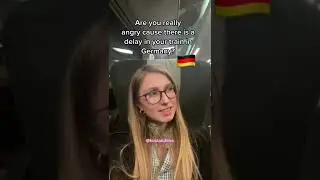 When there is delay in the train in Germany 🇩🇪