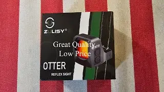 Zulisy Otter 3 MOA Red Dot&nbsp;- High Quality Optic at a Low Price