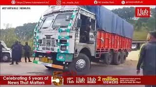 Meghalaya Truckers Block Cement Transport at Jowai Bypass; strike over non-compliance to fixed fares