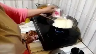 #assalamualaikun masak gulai jengkol sama bihun jagung