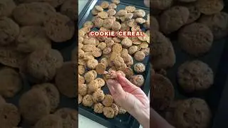 L&agrave;m cereal tại nh&agrave; qu&aacute; đơn giản (Homemade cookie cereal)  #food #cooking  #cereal #cookies  #recipe