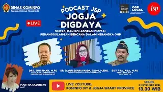 JOGJA DIGDAYA : Sinergi dan Kolaborasi Digital Penanggulangan Bencana Dalam Kerangka OGP