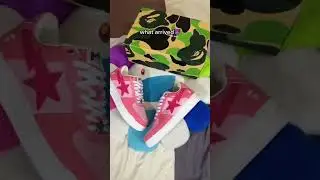 #DHgate DHGATE BAPESTA CAMO COMBO PINK UNBOXING & REVIEW #shorts #shoes