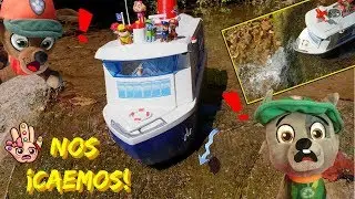 Barco Crucero de la Patrulla Canina ¡CUIDADO CON LA CATARATA! Juguetes español