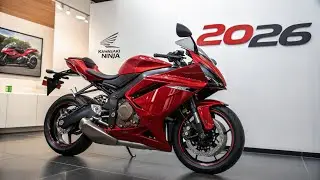 Представлен новый Kawasaki Ninja 2026 года! Модернизированный спортивный мотоцикл высшего класса!...