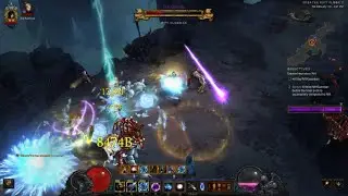 Diablo 3 - Wizard solo GR level 110 - Frozen Orb DMO build - Season 27 PTR