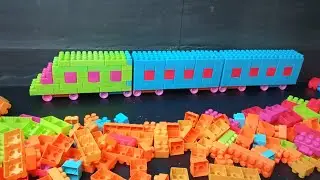 Satisfying DIY Lego Train Build / ASMR Building Blocks #buildingblocks #lego 