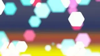 Hexagon Bokeh Particle Lights Background   Royalty Free Video Effect Footage AA VFX