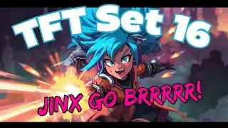 ZAUN JINX GOES BRRRR… THIS COMP SHOULDN’T BE LEGAL | TFT Double Up Set 16