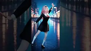 Chika Fujiwara 藤原千花 - テトリス 踊 #aianimation #かぐや様は告らせたい  #藤原千花 #chikafujiwara #dance
