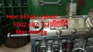 Bs3 Ashok Leyland Inline Pump Mpc Setting