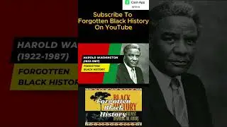 HAROLD WASHINGTON (1922-1987)  | Forgotten Black History