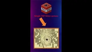 How to make a slime TNT cannon