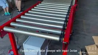 Heavy Duty Extendable Motorized Roller Conveyor for warehouse and factory