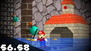 [TAS] SM64 - Go to Town for Red Coins + 100c - 56.58