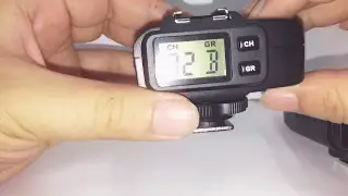 Fomito Godox x1 Flash Trigger Channel grouping settings