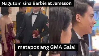 Barbie Forteza at Jameson Blake, Kumain sa Labas Matapos ang GMA Gala!