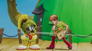 Marvin the Martian and Shaggy Unique Interactions - MultiVersus HD