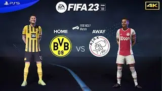 FIFA 23 - Borussia Dortmund vs Ajax - Club Friendly | PS5 Gameplay 4K