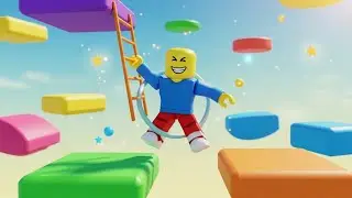 Amigos divertidos de Roblox saltaron sobre AV | Canciones Infantiles y Rimas para Ni&ntilde;os