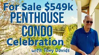 Penthouse Condo For Sale Nov 2022 - Artisan Park Celebration Florida - $549,000
