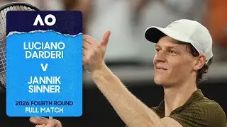 Luciano Darderi v Jannik Sinner Full Match | Australian Open 2026 Fourth Round