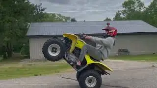 Eli Hayes RIPS on Mini Quad