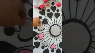 Diy Cardboard Wall Hanging | Cardboard Craft #shorts​ #diy​ #wallhanging​