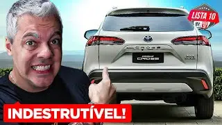 Comprar e ficar a vida toda? 10 CARROS ATUAIS E ACESSÍVEIS COM MECÂNICA SIMPLES e ROBUSTAS!