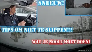 Rijden met gladheid (sneeuw), tips om niet in de slip raken!