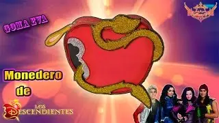 ♥ Tutorial: Monedero de Los Descendientes de Goma Eva (Foamy) ♥