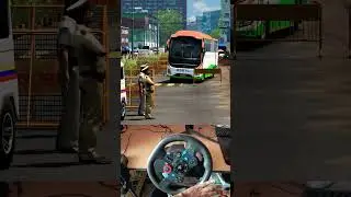 KSRTC VOLVO 9600 ZIGZAG DRIVE | G29 | Indian Bus Driving | ETS 2