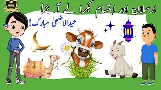 Eid Bakra Fun 🐐 | Q&A with Arslan & Ibtassam ✅