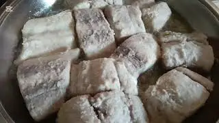 Рыба в томатном соусе. Yellow tail fish in tomato sauce 