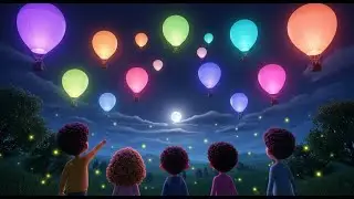 Balloon Dance Count the Floating Friends | Fun Counting Song for Kids | Silly Balloon Rhyme