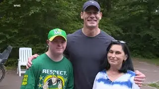 John Cena surprises nonverbal fan who fled Ukraine with family l ABC7