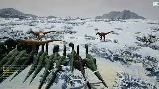 The isle Legacy Noobz Event Green Giga Red Rex