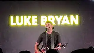 Luke Bryan - Waves Acoustic