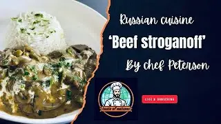 Beef stroganoff!!#delicious #beefrecipe #mushroom #russianfood #cooking #food #easyrecipe #chef 