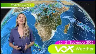 20-21 сентября 2025 г. | Прогноз погоды Vox на выходные