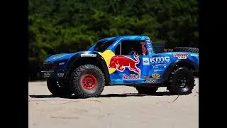 Traxxas Red Bull UDR Custom ' Paddle Tire Beach Run #