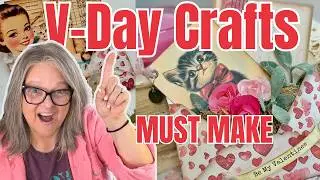 💖 RETRO VALENTINE PAPER CRAFTS! ✨ 3 EASY ENVELOPE IDEAS YOU MUST MAKE! 🤯