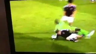Seattle's Steve Zakuani broken leg