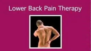 Lower Back Pain Therapy - Lower Back Pain Therapy Denver Colorado - Back Pain Therapy Denver