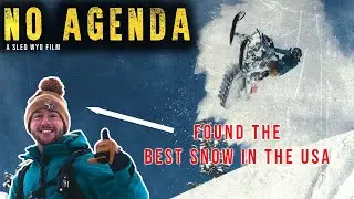 NO AGENDA | A SNOWMOBILE STORY