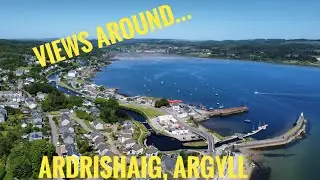#views around #ardrishaig #argyll #abplace2b #lochfyne #scotland #drone #boat #nature #mothernature