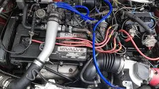 Mazda MX3 (Autozam AZ-3) with B6T engine revving