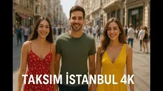 Life in Taksim İstanbul 4K