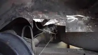 Triumph TR3A Fabricating patch panel repairs