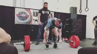 Eric Kratz (198 M1 40-44) pulls a USPA Single-Lift American Record @ 628 (2018 USPA PA States)